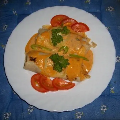 Húsos palacsinta gombás szósszal recept
