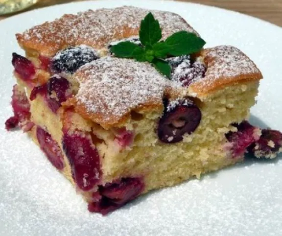 Kevert tésztás meggyes pite | Mindmegette.hu-image