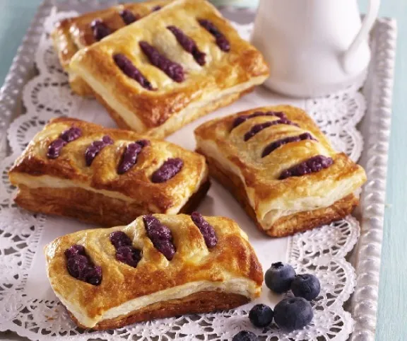 Áfonyás-vaníliás párnák recept