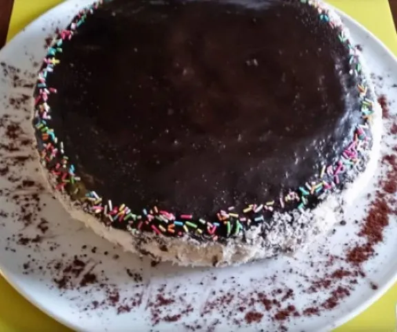 Havas grízes krémes torta recept