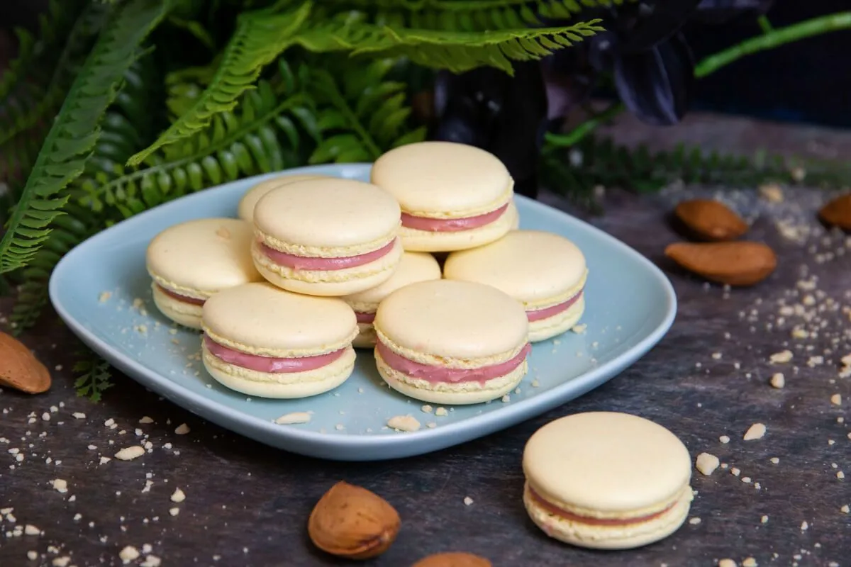 Eperkrémes macaron karácsonyra is