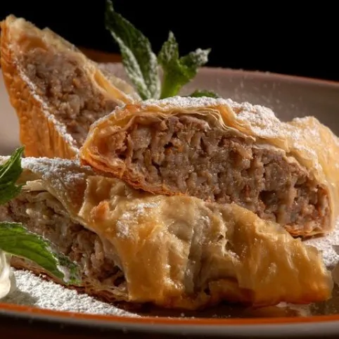 Müzlis-almás rétes recept