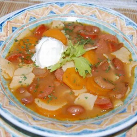 Jókai bableves recept