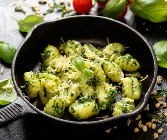 Zöldfűszeres gnocchi recept