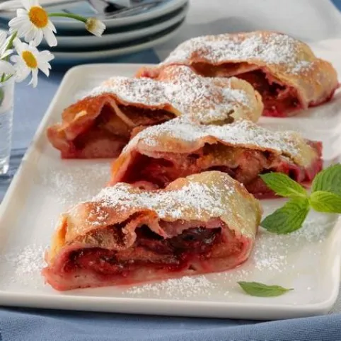 Szilvás rétes recept