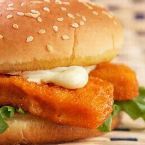 Halrudacskás burger recept