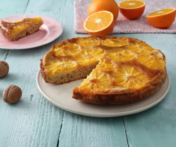 Narancsos fordított sütemény recept