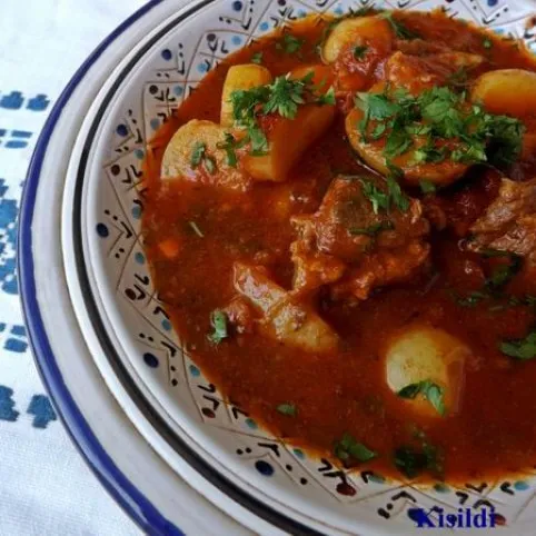 Báránytokány krumplival recept