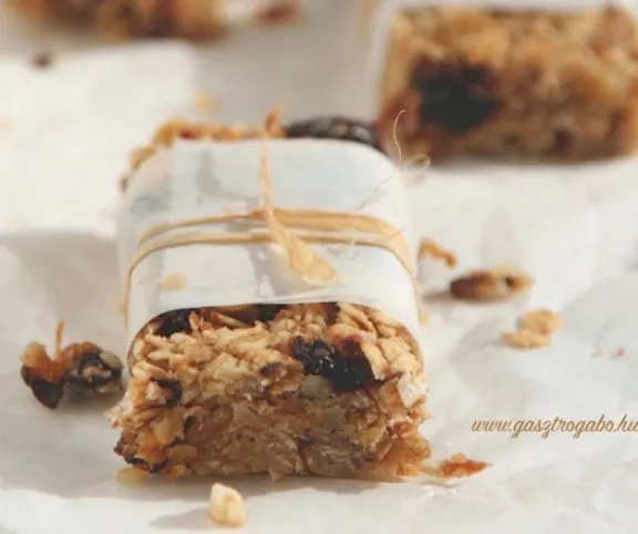 Müzliszelet házilag recept