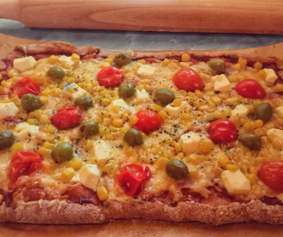 Fitness pizza recept