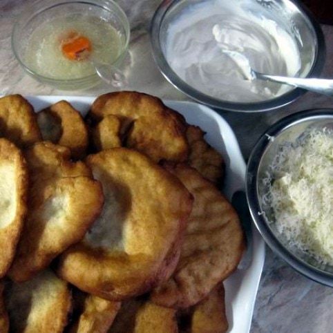 Zacskós lángos recept