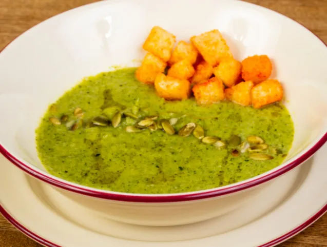 Tejes brokkolikrémleves recept