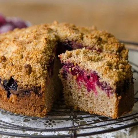 Morzsás torta erdei gyümölcsökkel - lépésről lépésre! recept