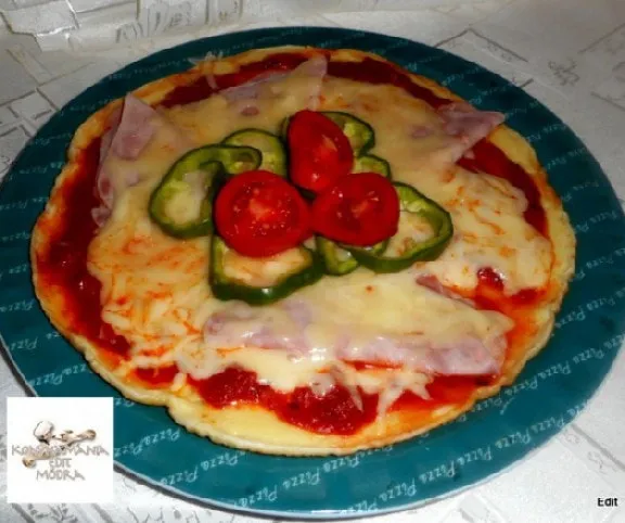 Serpenyős pizza 15 perc alatt recept