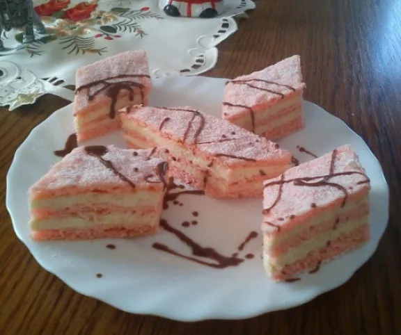Fantasztikus flamingó szelet recept