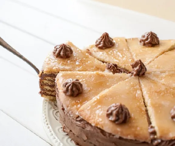 Dobostorta háziasan recept