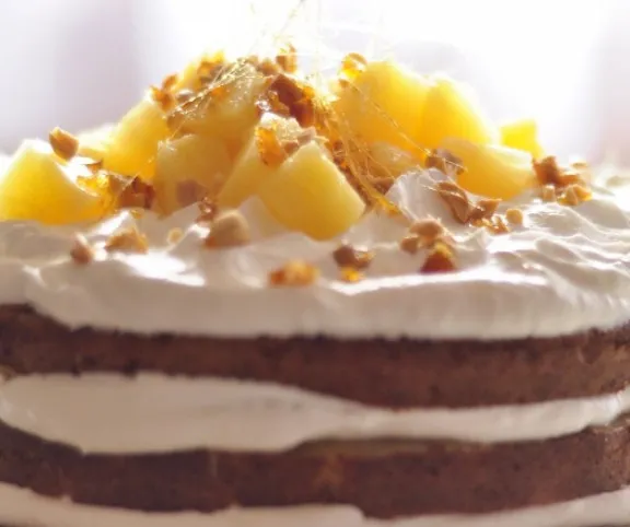 Egyszerű ananászos banántorta (Kolibri torta) recept