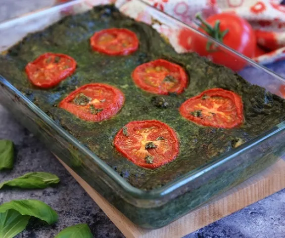 Spenótos mascarponés lasagne recept