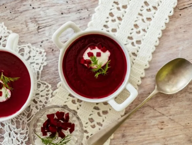 Almás-céklakrémleves recept