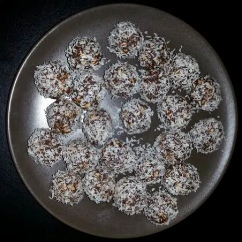 Kókuszgolyó zabpehelyből recept
