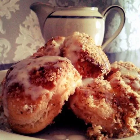 Régimódi aranygaluska vaníliaöntettel recept