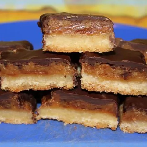 Angol karamellás szelet recept