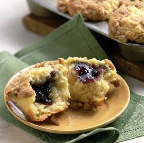 Áfonyalekváros muffin recept