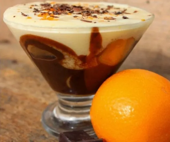 Narancsos tiramisukehely recept