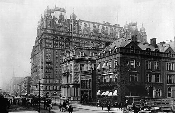 Hotel Waldorf, New York az 1890-es évek végén