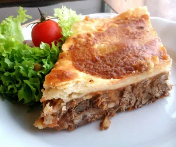 Fenséges marharagu tésztapaplan alatt  (Katalin hercegnő és Vilmos herceg esküvői menüjéből) recept
