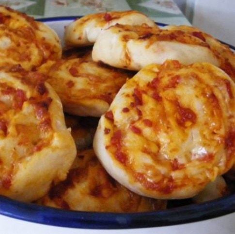 Pizzás csiga IV. recept