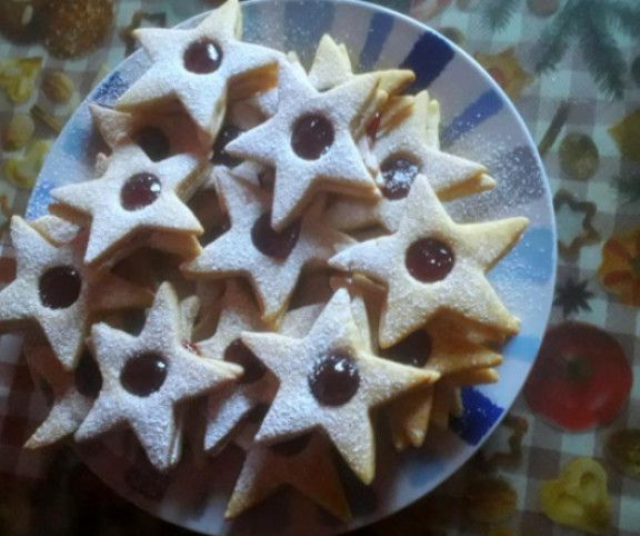 Karácsonyi lekváros linzer recept