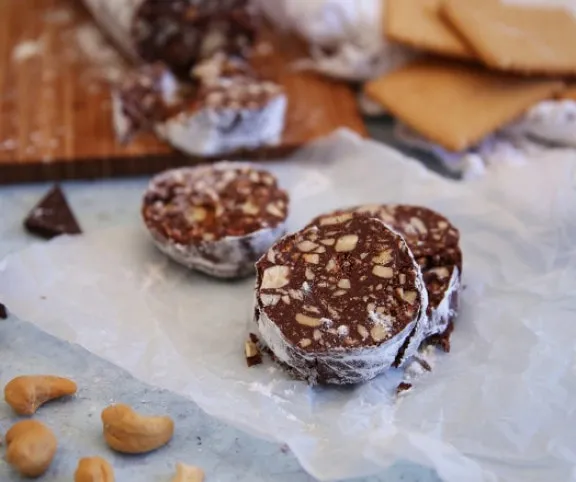 Egyszerű csokiszalámi recept