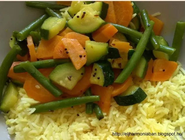 Vegyes zöldséges subji - ájurvédikus zöldséges főétel recept