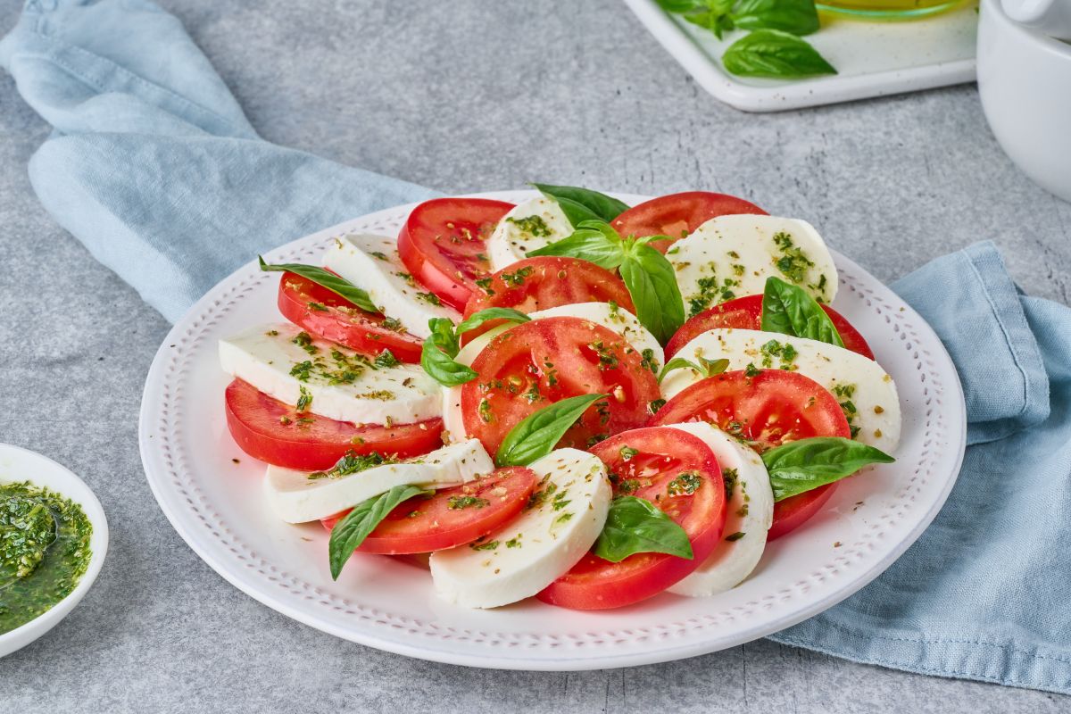 Insalata caprese>>>