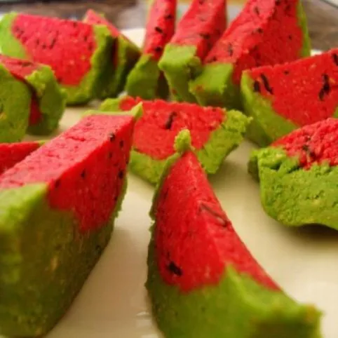Dinnyeszelet (süti) recept