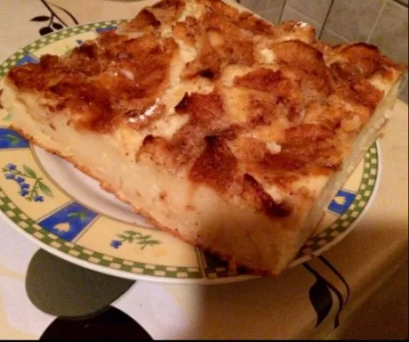 Tepsis almás palacsinta recept