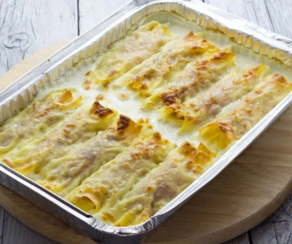 Ricottás cannelloni édesen recept