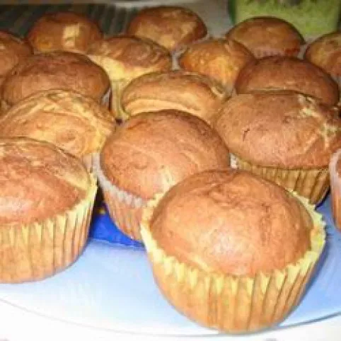 Narancsos-csokis-márványos muffin recept