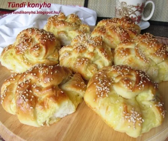 Sajtos batyu (kelt tésztából) recept
