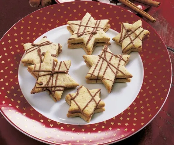 Mézes adventi csillag recept