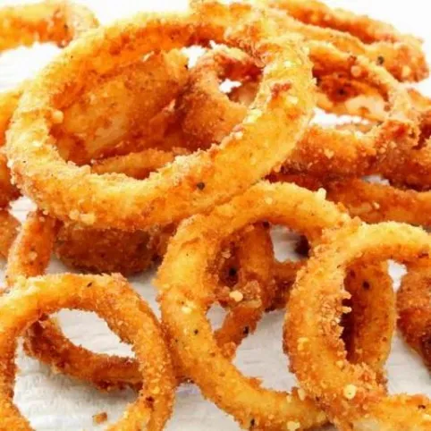 Rántott hagymakarika recept