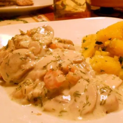 Kecsege kárpáti módra recept