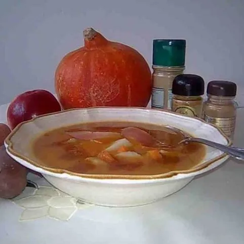 Almás sütőtökkrémleves recept