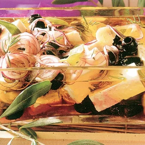 Provance-i pácolt juhsajt recept