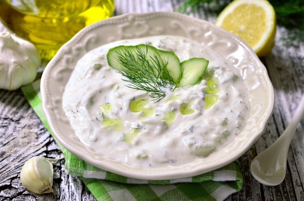 Eredeti tzatziki saláta >>>