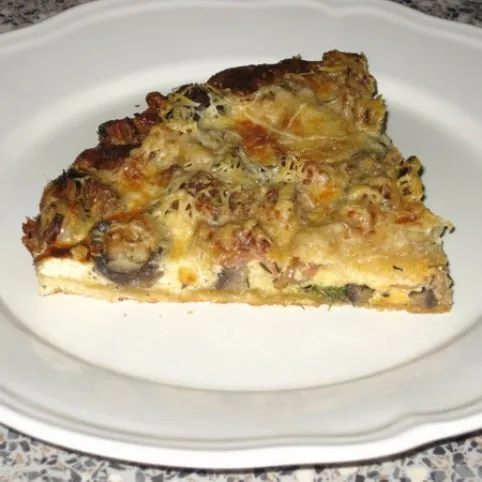 Gombás lepény - Mirza módra recept