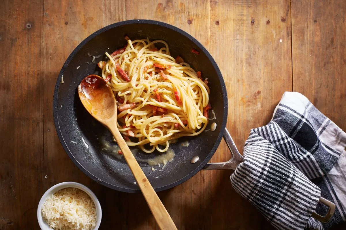 Carbonara spagetti (eredeti recept)