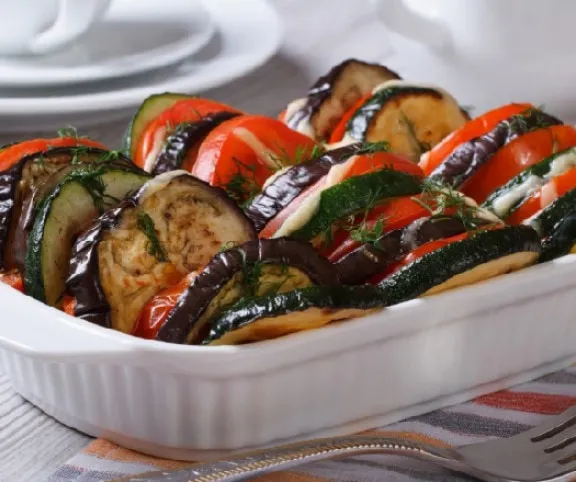 Rakott sült zöldségek recept