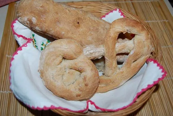 Az e heti első adag baguette és perec